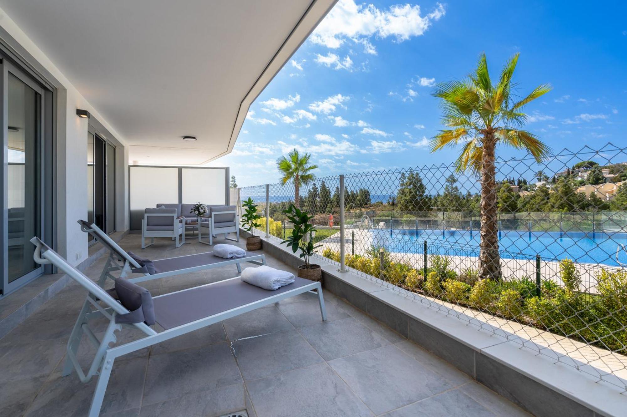 Modern With Sea And Poolview Апартаменты Фуэнхирола